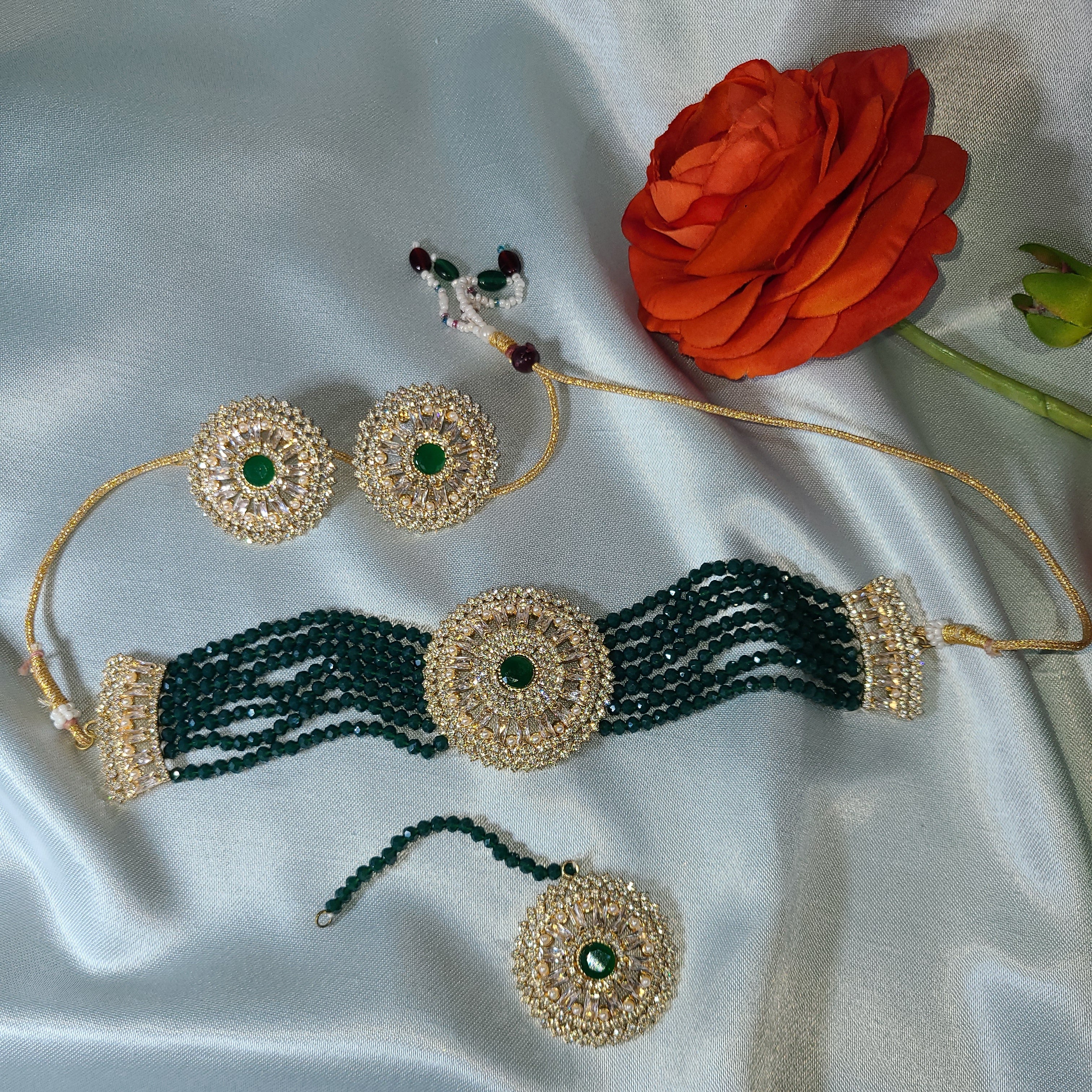 Green Roop - Choker Set