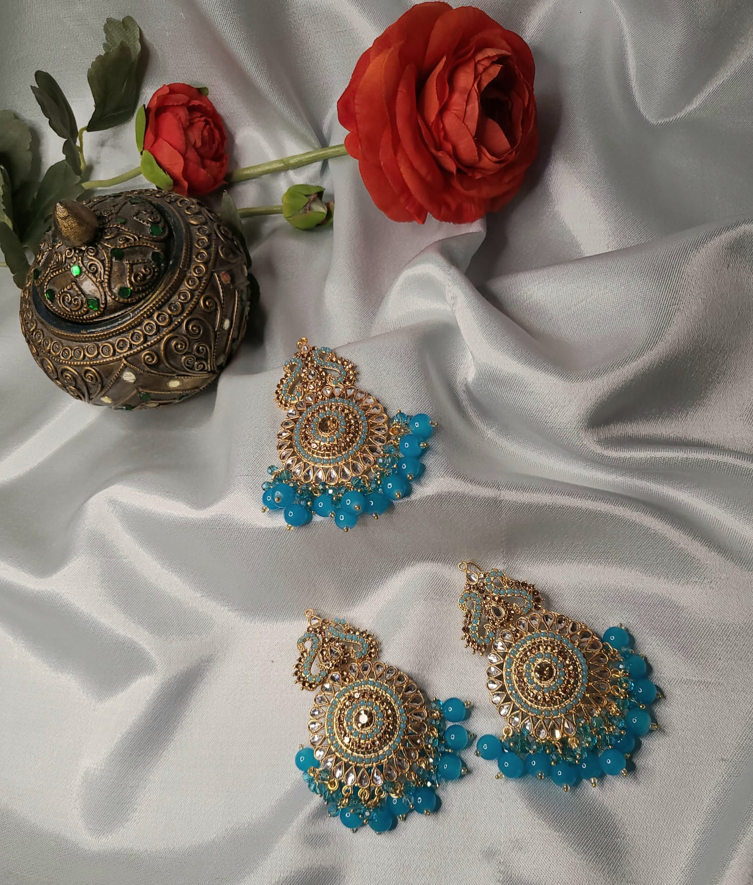 Turquoise Blue Afsaana