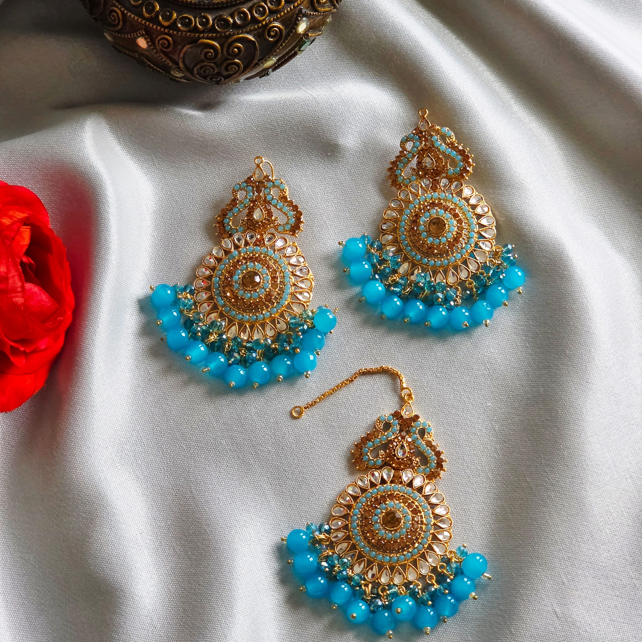 Turquoise Blue Afsana