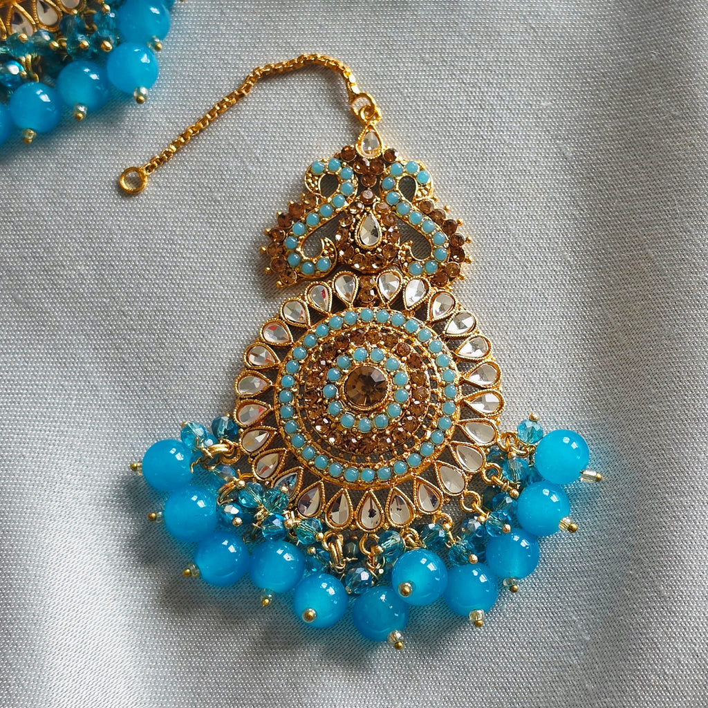 Turquoise Blue Afsana