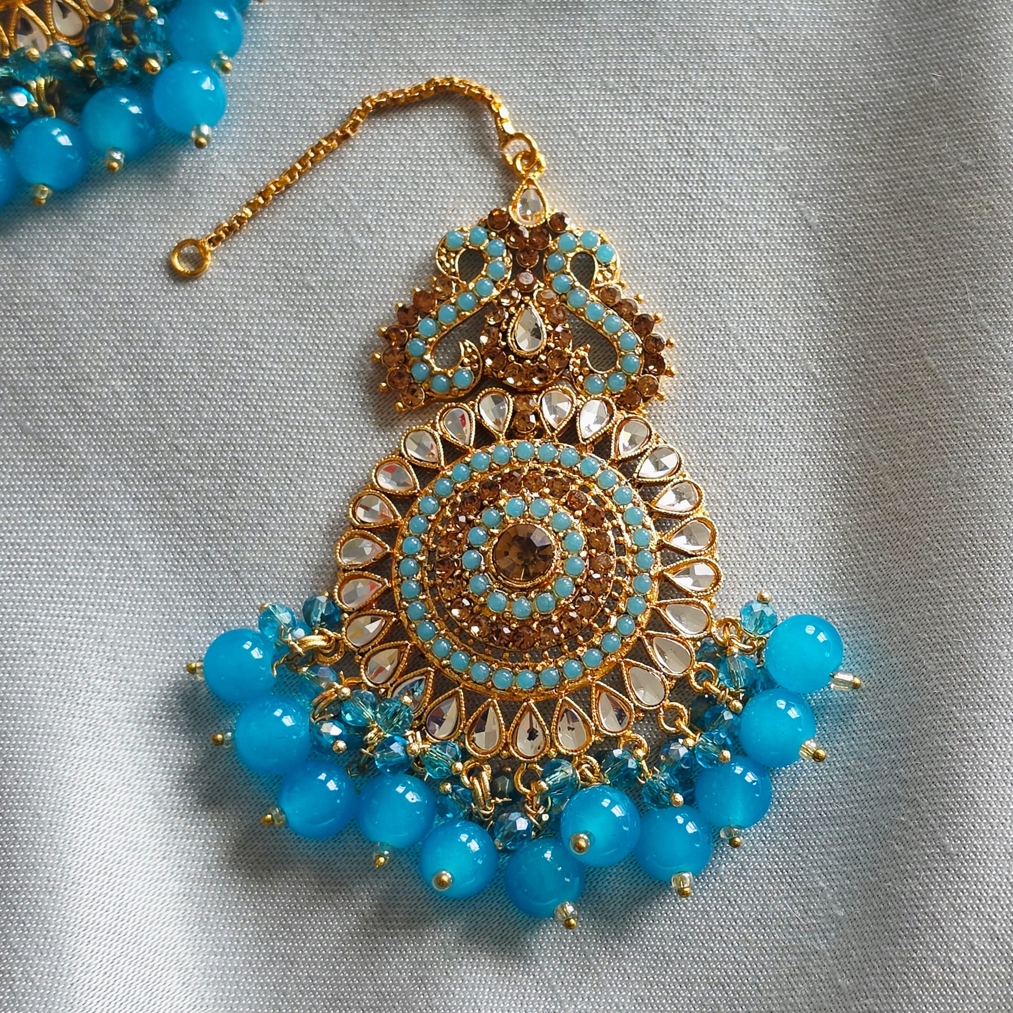 Turquoise Blue Afsana