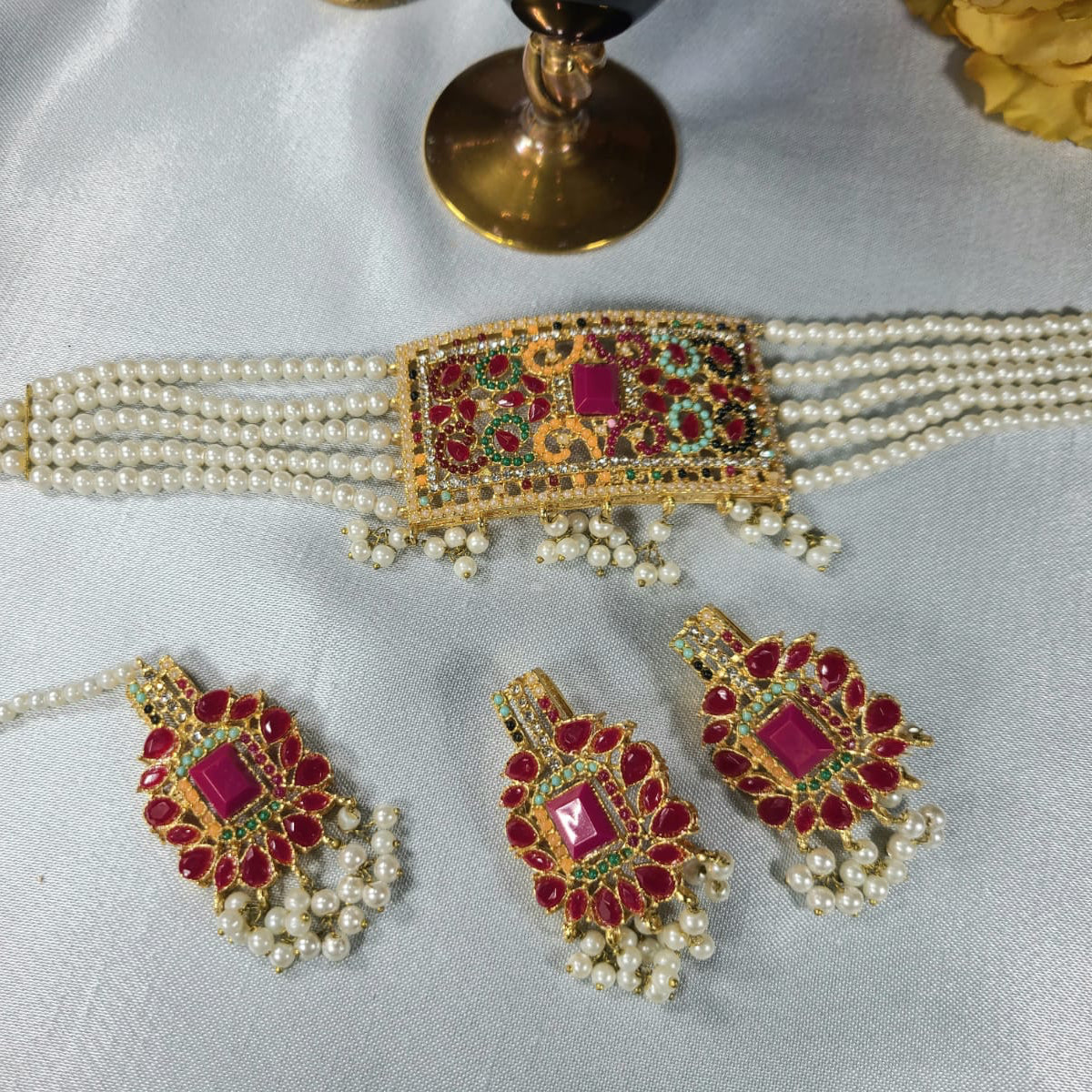 Pink Roop - Choker Set
