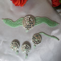 Mint Green Zahra - Choker Set