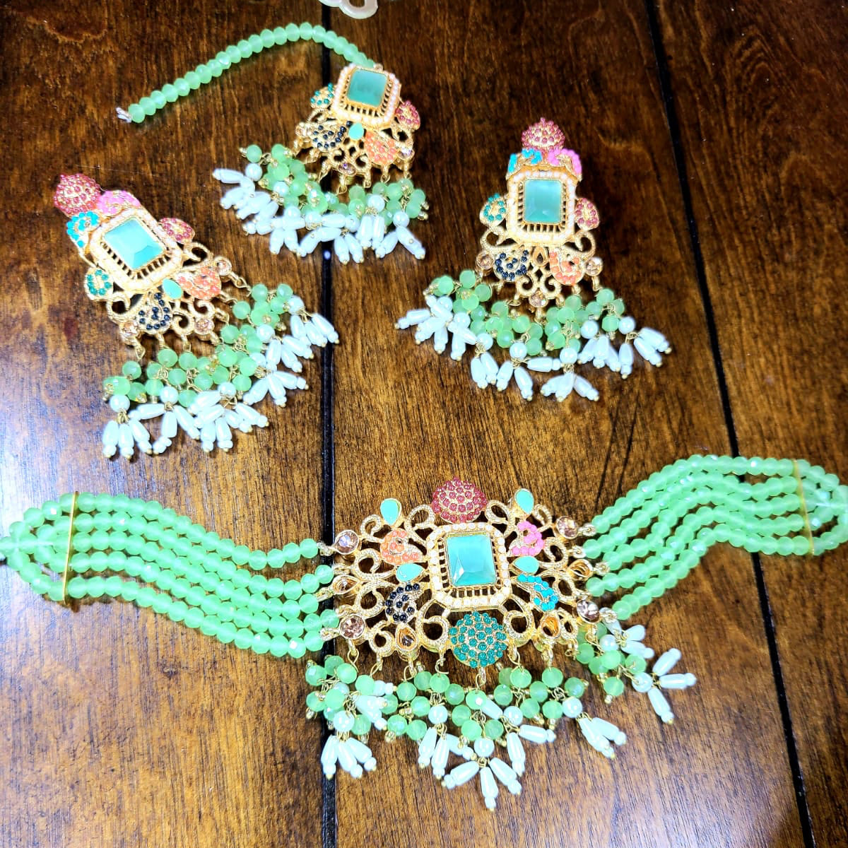 Mint Green Rani