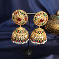 Red Green Jhumka