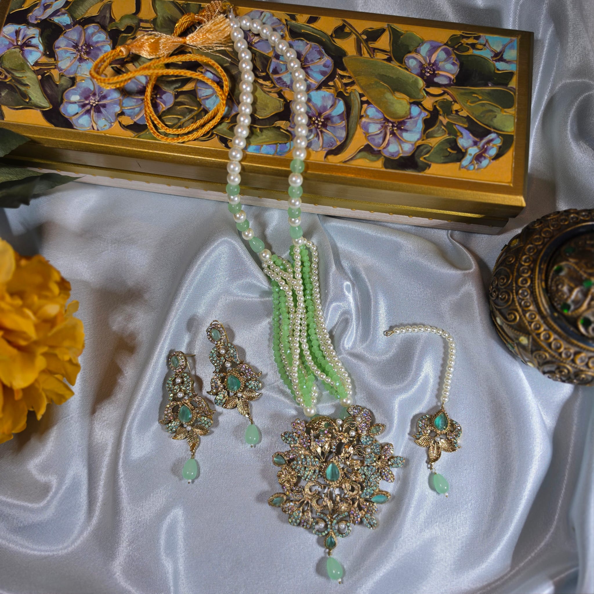 Mint Green Afreen
